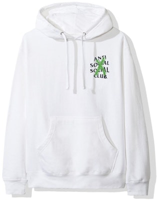 Anti Social Social Club Cancelled Remix Hoodie (FW19) White Order Anti Social Social Club Cancelled Remix Hoodie (FW19) White