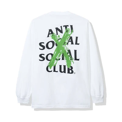 ASSC Cancelled Remix Long Sleeve Tee (FW19) White