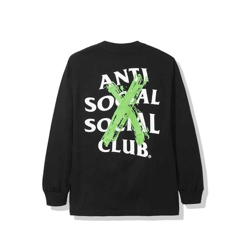Anti Social Social Club Cancelled Remix Long Sleeve Tee (FW19) Black