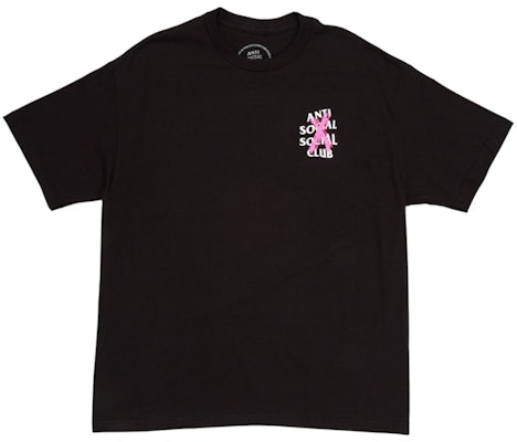 Anti Social Social Club Cancelled T-Shirt Black Buy Anti Social Social Club Cancelled T-Shirt Black