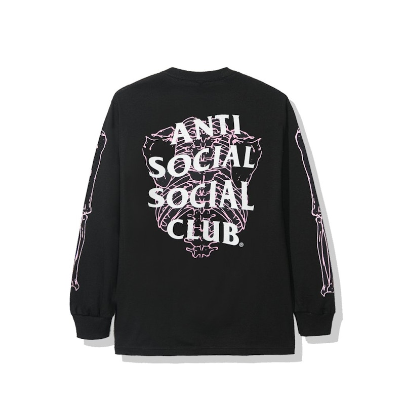 Anti Social Social Club Car Underwater Long Sleeve Tee Black