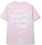 Buy Kaos Anti Social Social Club Catchem "A" (FW19) Pink