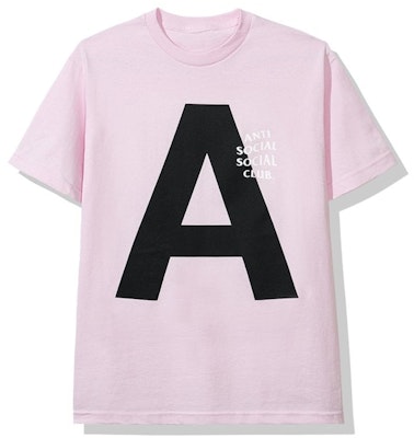 Anti Social Social Club Catchem "A" Tee (FW19) Pink Order Anti Social Social Club Catchem "A" Tee (FW19) Pink