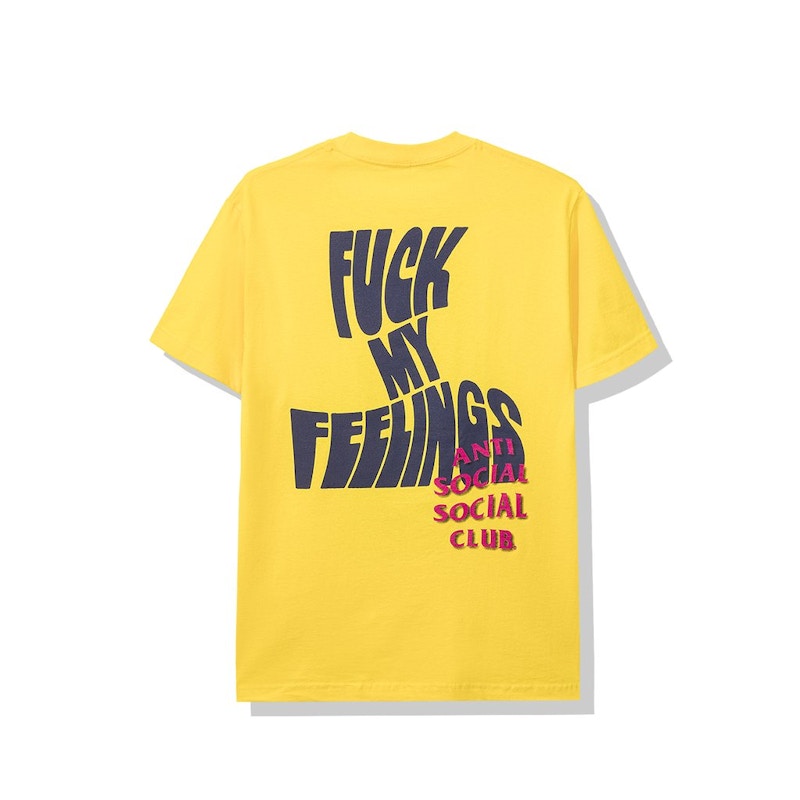 Anti Social Social Club Chatsworth Tee Yellow