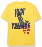 Anti Social Social Club Chatsworth Tee Yellow Anti Social Social Club Chatsworth Tee Yellow