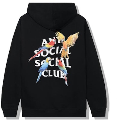 Anti Social Social Club Colombia Hoodie Black Buy Anti Social Social Club Colombia Hoodie Black