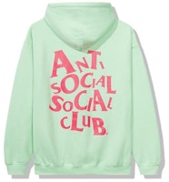 Anti Social Social Club Complicated Hoodie Green Anti Social Social Club Complicated Hoodie Green