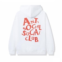 Anti Social Social Club Complicated Hoodie White Anti Social Social Club Complicated Hoodie White