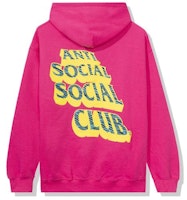 Anti Social Social Club Costumes Hoodie Hot Pink Anti Social Social Club Costumes Hoodie Hot Pink