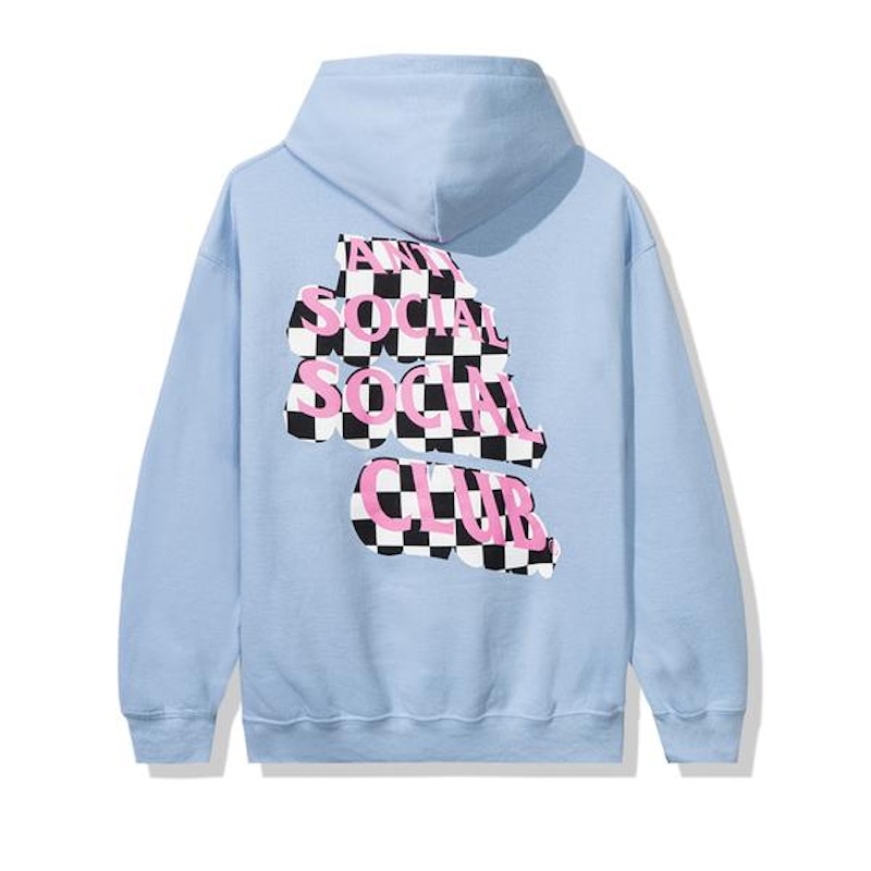 Anti Social Social Club Costumes Hoodie Sky Blue