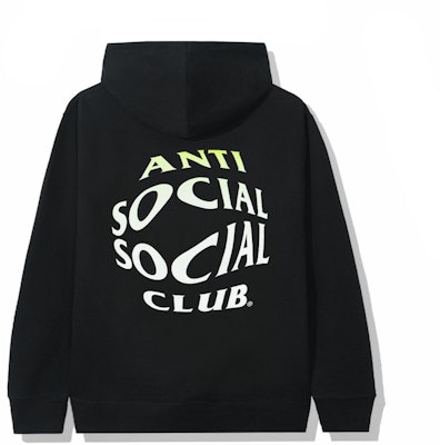Anti Social Social Club Crystal Clear Hoodie Hitam Order Anti Social Social Club Crystal Clear Hoodie Hitam