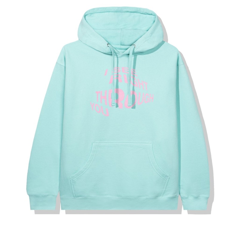 Anti Social Social Club Crystal Clear Hoodie Mint