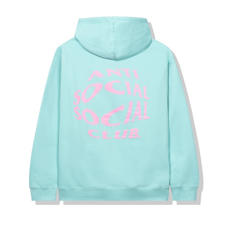 Order Hoodie Anti Social Social Club Crystal Clear Mint