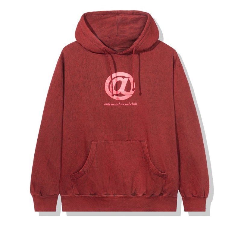 Anti Social Social Club Don't Hoodie Red