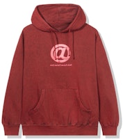 Anti Social Social Club Don't Hoodie Red Anti Social Social Club Don't Hoodie Red