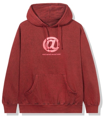 Anti Social Social Club Don't Hoodie Red Buy Anti Social Social Club Don't Hoodie Red
