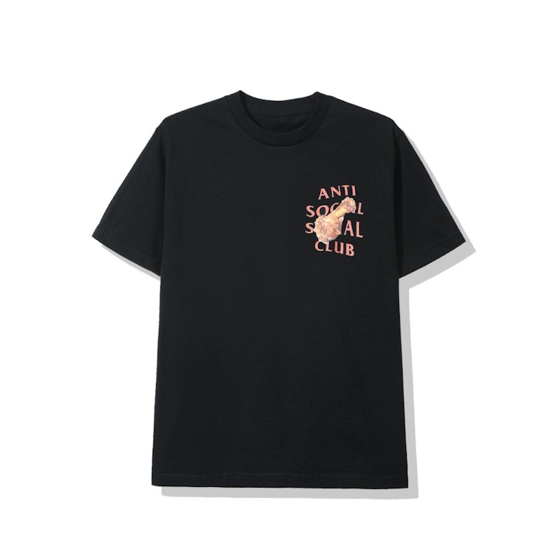 Anti Social Social Club Double Fried Tee (FW19) Black