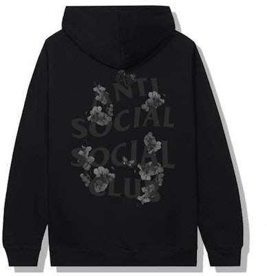 Anti Social Social Club Dramatic Hoodie Black Buy Anti Social Social Club Dramatic Hoodie Black