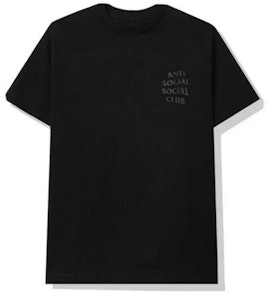 Camiseta Negra Anti Social Social Club Dramatic Tee Order Camiseta Negra Anti Social Social Club Dramatic Tee