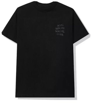 Anti Social Social Club Dramatic Tee Black Order Anti Social Social Club Dramatic Tee Black