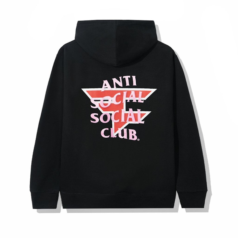 Buy 안티 소셜 소셜 클럽 x FaZe Clan 블랙 후디 
