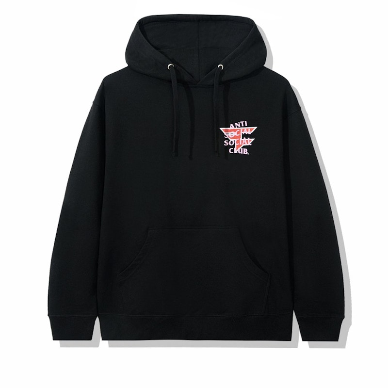 Order 안티 소셜 소셜 클럽 x FaZe Clan 블랙 후디 
