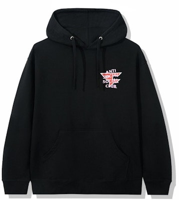 Anti Social Social Club Faze Clan Hoodie Black Order Anti Social Social Club Faze Clan Hoodie Black