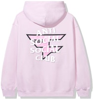 Anti Social Social Club Faze Clan Hoodie Pink Anti Social Social Club Faze Clan Hoodie Pink