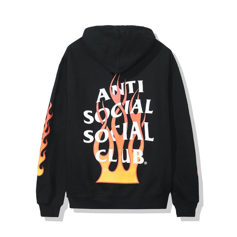 Buy Hoodie Anti Social Social Club Firebird (FW19) Hitam