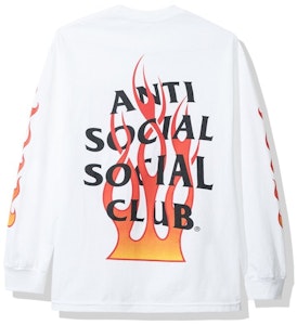 Camiseta Manga Larga Blanca Anti Social Social Club Firebird (FW19). Buy Camiseta Manga Larga Blanca Anti Social Social Club Firebird (FW19).