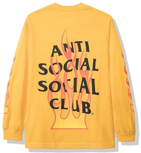 Anti Social Social Club Firebird Baju Lengan Panjang (FW19) Kuning Buy Anti Social Social Club Firebird Baju Lengan Panjang (FW19) Kuning