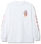 Order Anti Social Social Club Firebird Long Sleeve Tee (FW19) White