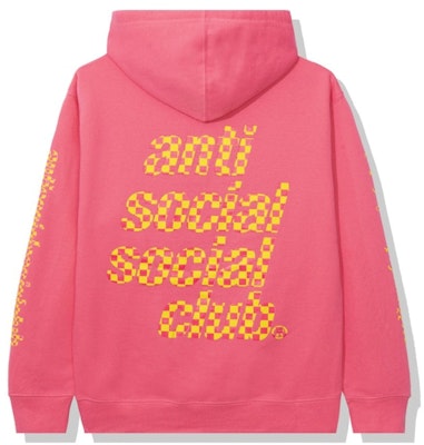 Anti Social Social Club Food Court Hoodie Pink Buy Anti Social Social Club Food Court Hoodie Pink