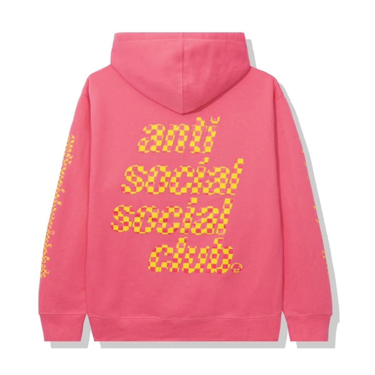 Buy Anti Social Social Club Food Court Hoodie Pink Novelship