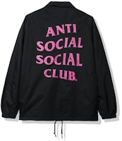 Anti Social Social Club Forever Hated Coach Jacket (FW19) Black Anti Social Social Club Forever Hated Coach Jacket (FW19) Black