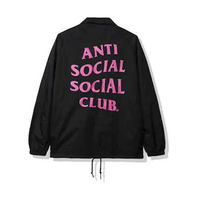 ASSC Forever Hated Coach Jacket (FW19) Black