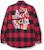 Anti Social Social Club Frantic Flannel Red