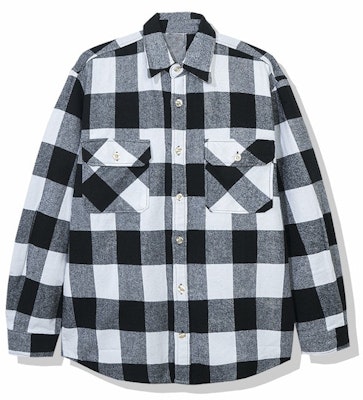 Anti Social Social Club Frantic Flannel White Order Anti Social Social Club Frantic Flannel White