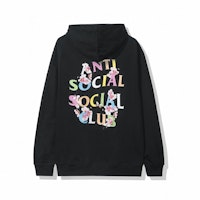 反社会俱乐部FW19黑色连帽衫 Buy 反社会俱乐部FW19黑色连帽衫