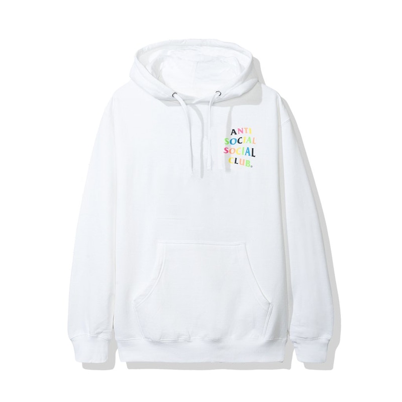 Order アンチソーシャルソーシャルクラブ　激動フーディ (FW19) 白
