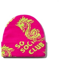Anti Social Social Club Garden Grove Knit Cap 'Pink' Anti Social Social Club Garden Grove Knit Cap 'Pink'