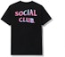 Order 안티 소셜 소셜 클럽 제미나이 티셔츠 '블랙'