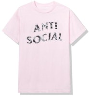 Anti Social Social Club Gemini Tee Pink Anti Social Social Club Gemini Tee Pink