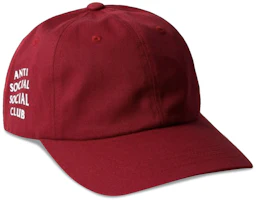 Anti Social Social Club Get Weird Cap 'Cranberry' Anti Social Social Club Get Weird Cap 'Cranberry'