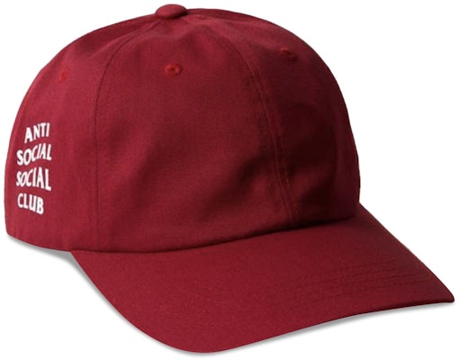 Anti Social Social Club Get Weird Cap 'Cranberry' Buy Anti Social Social Club Get Weird Cap 'Cranberry'