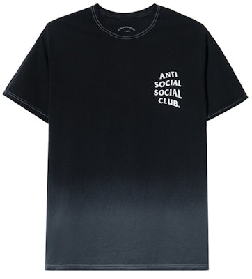Anti Social Social Club Gone Tee Black Order Anti Social Social Club Gone Tee Black