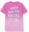 Buy Anti Social Social Club Gone Tee Pink