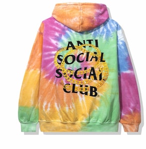 Hoodie Anti Social Social Club Pelangi Tie Dye Buy Hoodie Anti Social Social Club Pelangi Tie Dye