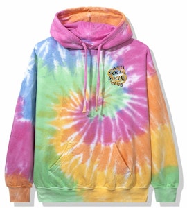 Hoodie Anti Social Social Club Pelangi Tie Dye Order Hoodie Anti Social Social Club Pelangi Tie Dye