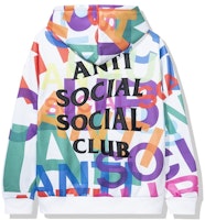 Sudadera con Capucha Blanca Anti Social Social Club Headrush All Over Buy Sudadera con Capucha Blanca Anti Social Social Club Headrush All Over